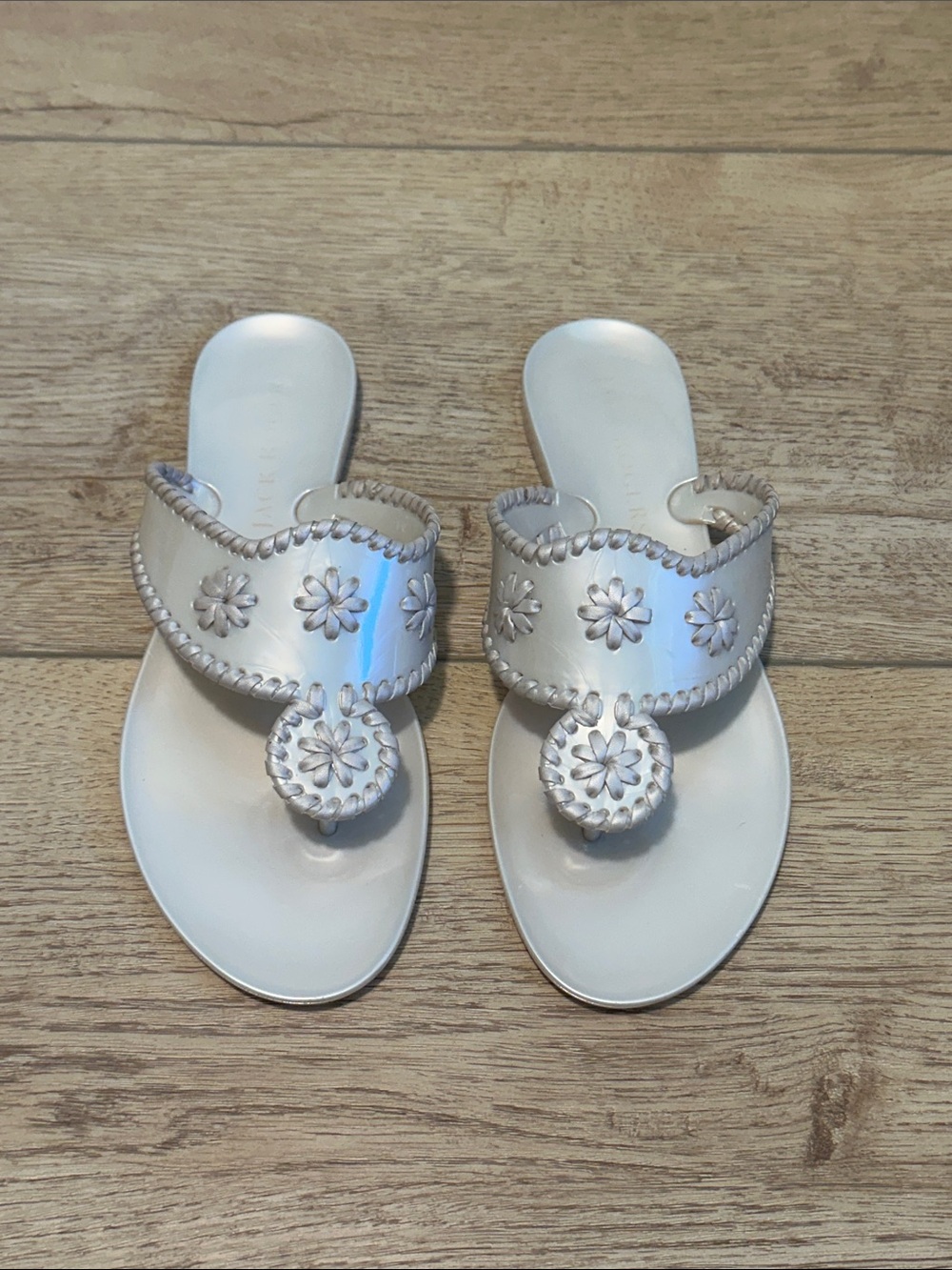Jacks Jelly Sandals, Size 7